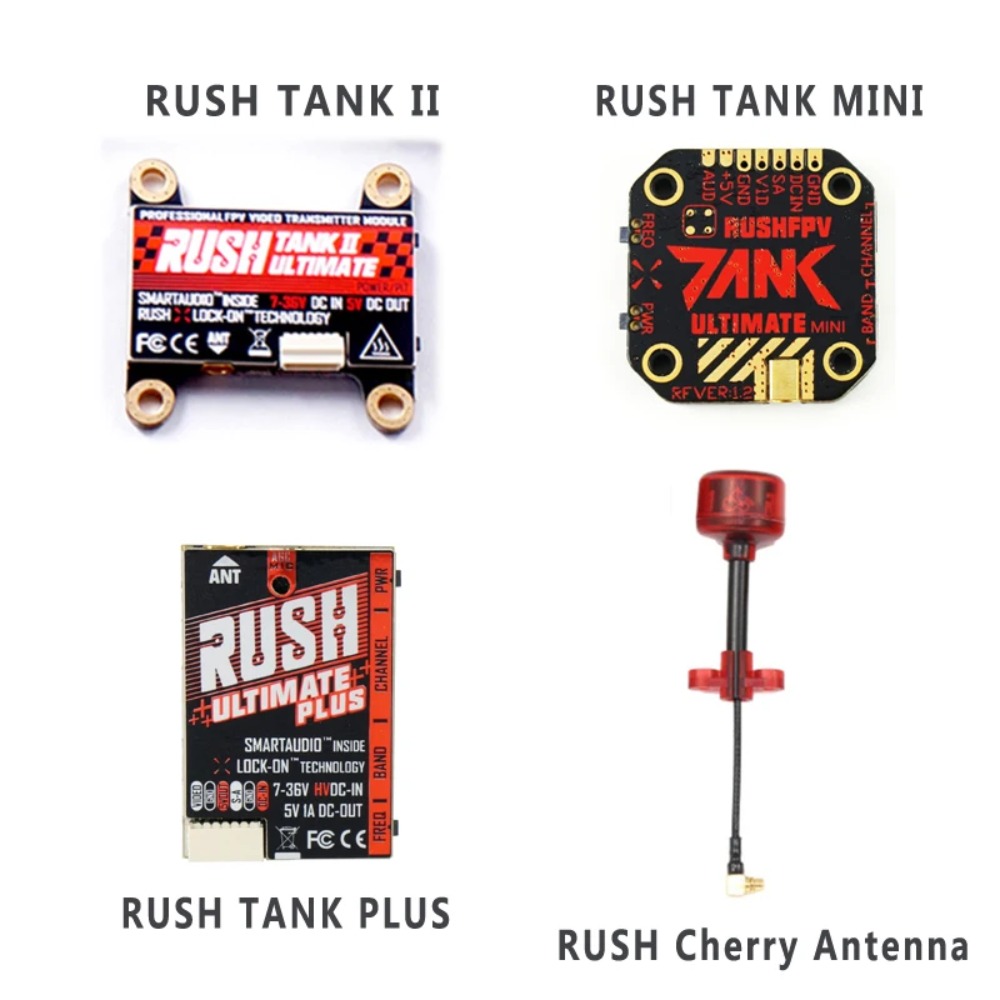 Fpv Drone Vtx - RUSH TANK Ultimate II/Mini/PLUS/Solo VTX 5.8GHz
