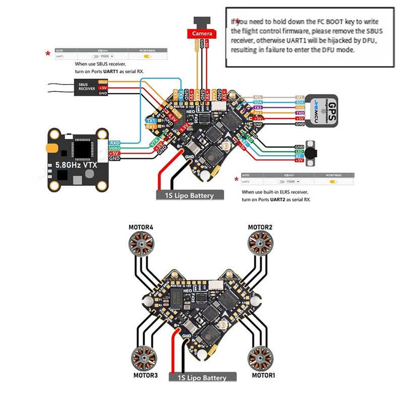 FBIL-F435 NEO 1S AIO Kontroler – Fpv Drone Flight Controller recenzja i cena
