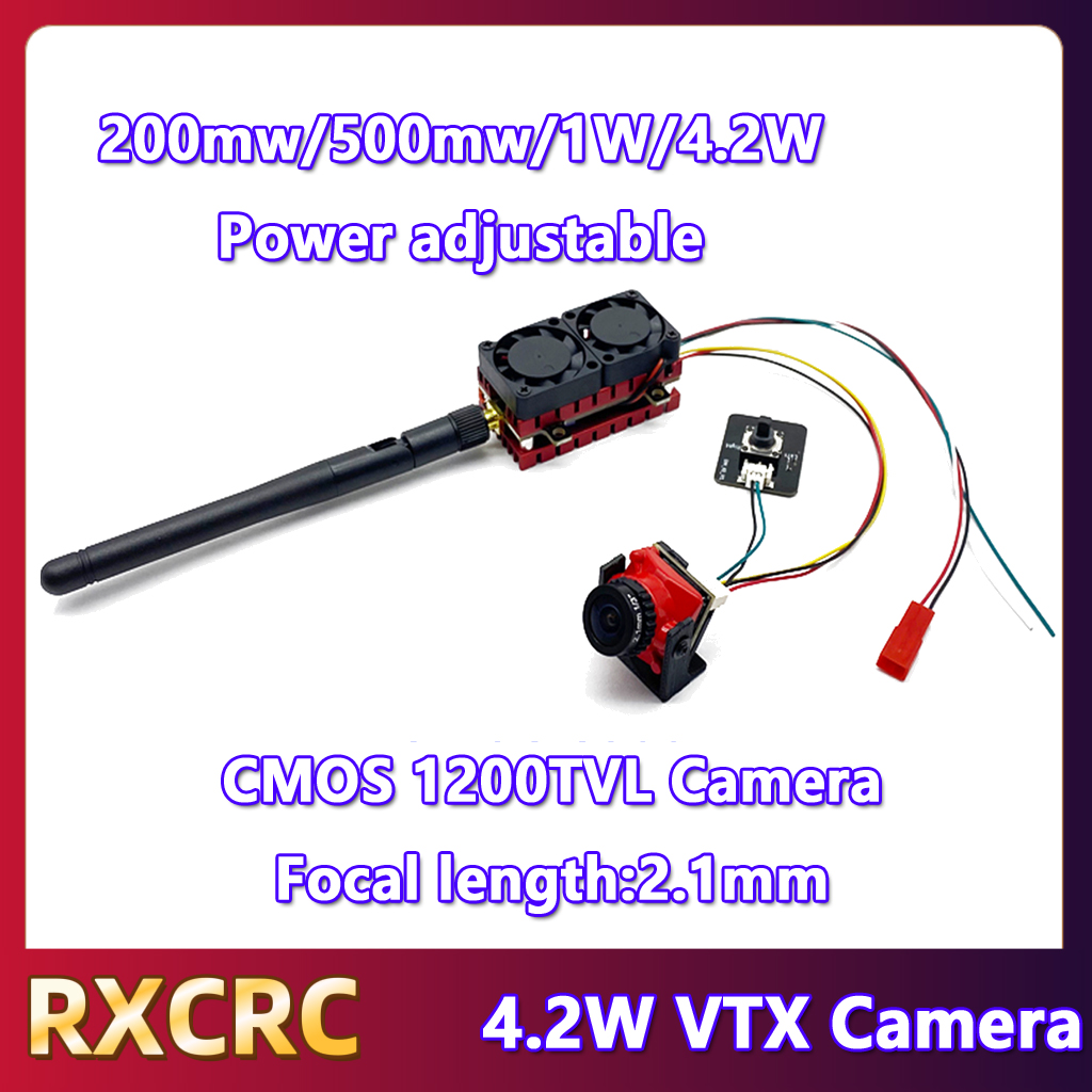 RXCRC 5.8G 48CH 4.2W Nadajnik  – Fpv Drone Vtx recenzja i cena