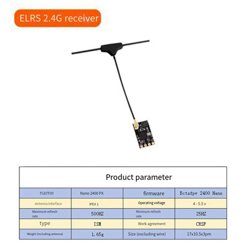 CYGJ-10SZT. Odbiornik ELRS 2.4 – Fpv Drone Antenna recenzja i cena