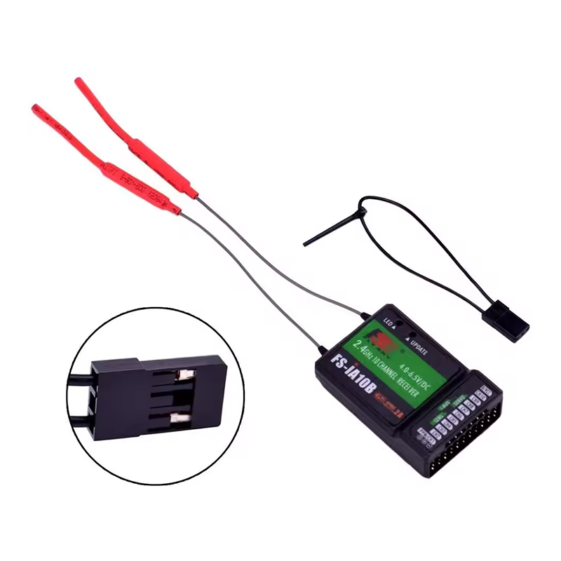Odbiornik Flysky FS-iA10B 2.4G – Fpv Drone Battery recenzja i cena